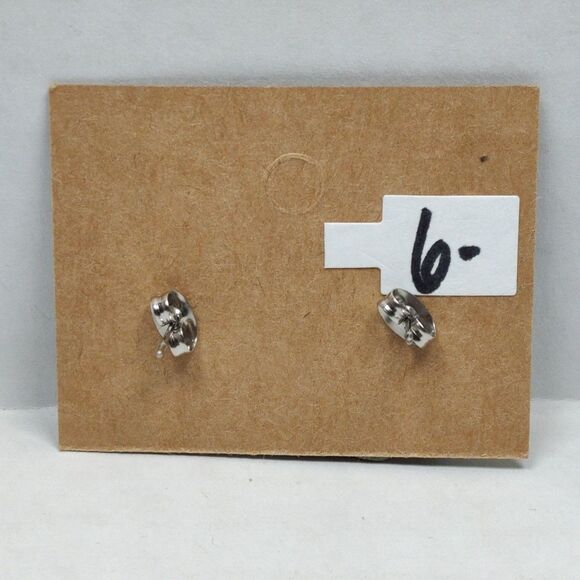 Handmade Polymer Clay Christmas Xmas Tree Stud Earrings Red Green Silver Glitter - Picture 14 of 14